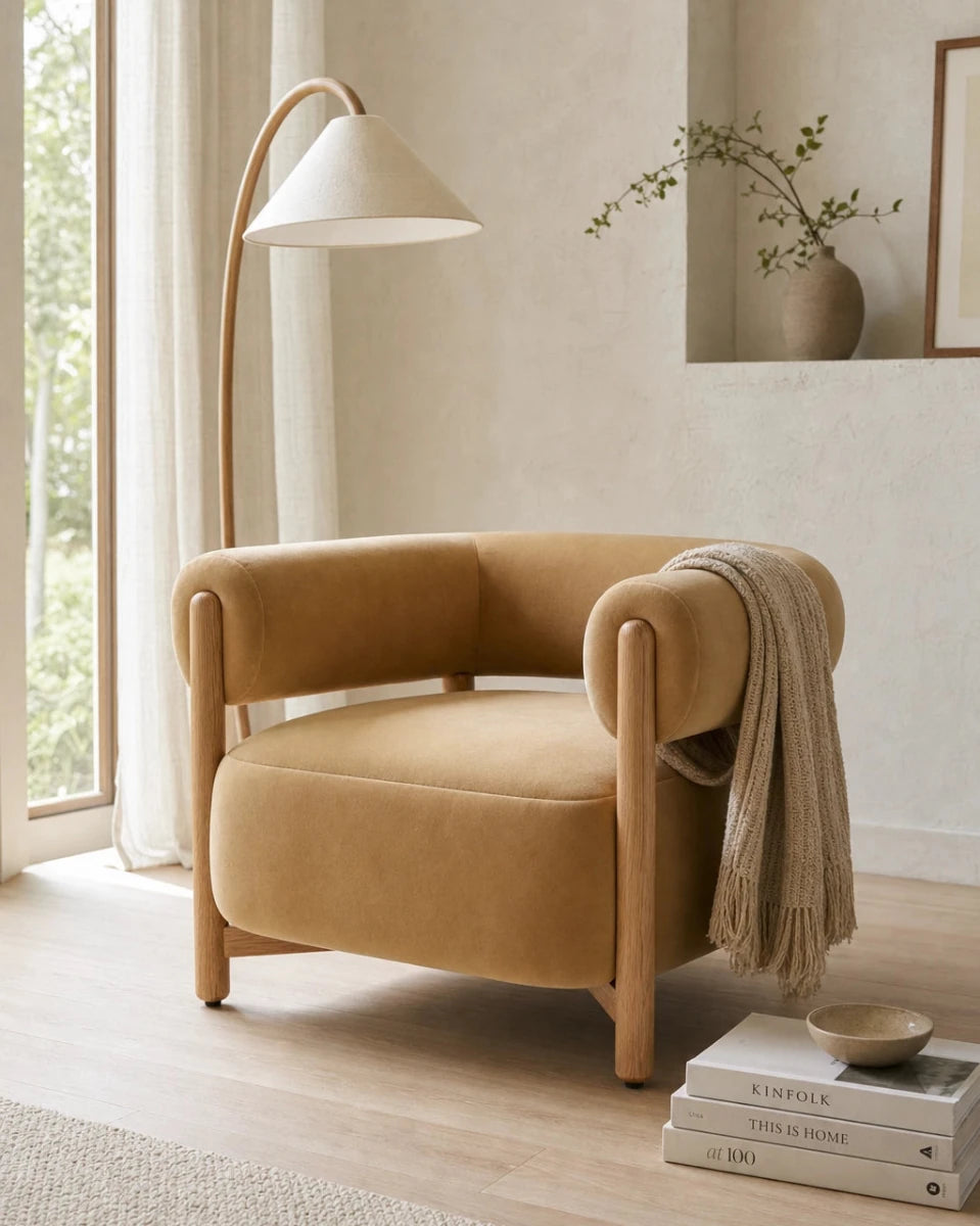Caramel Velvet / White Oak