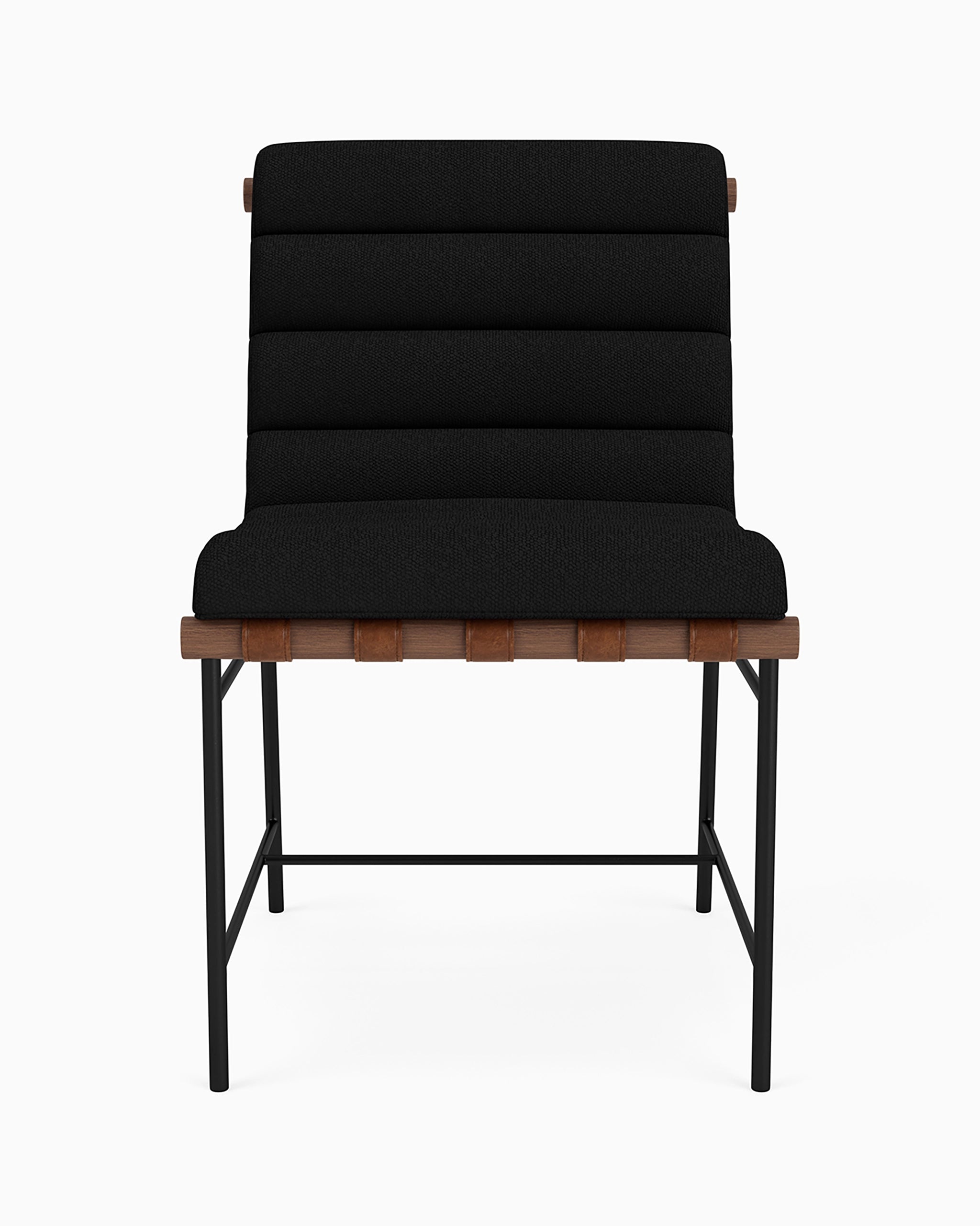 Charcoal Boucle / Walnut