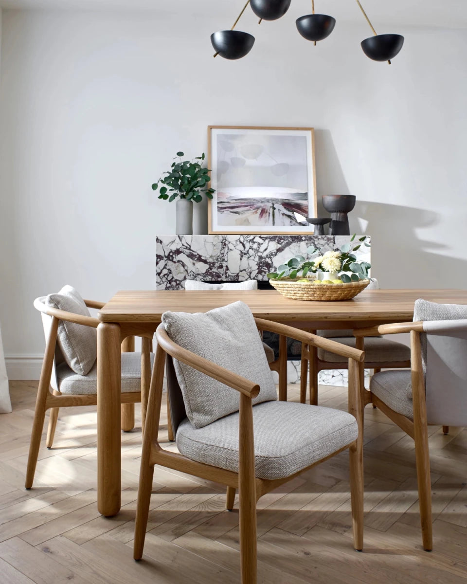 Latte Basketweave / Pearl Leather / White Oak