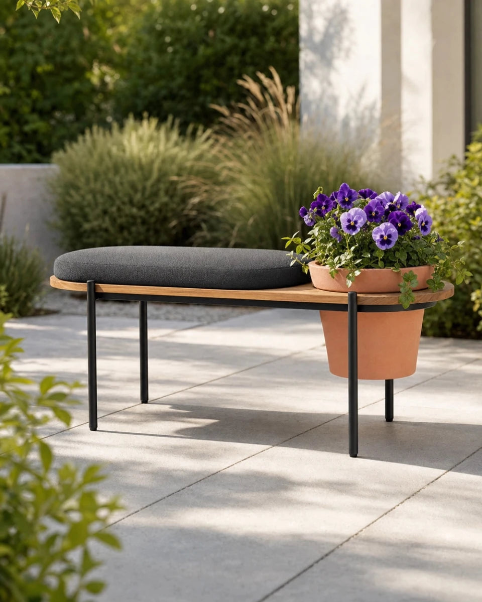 Slate FIQA Boucle / Teak