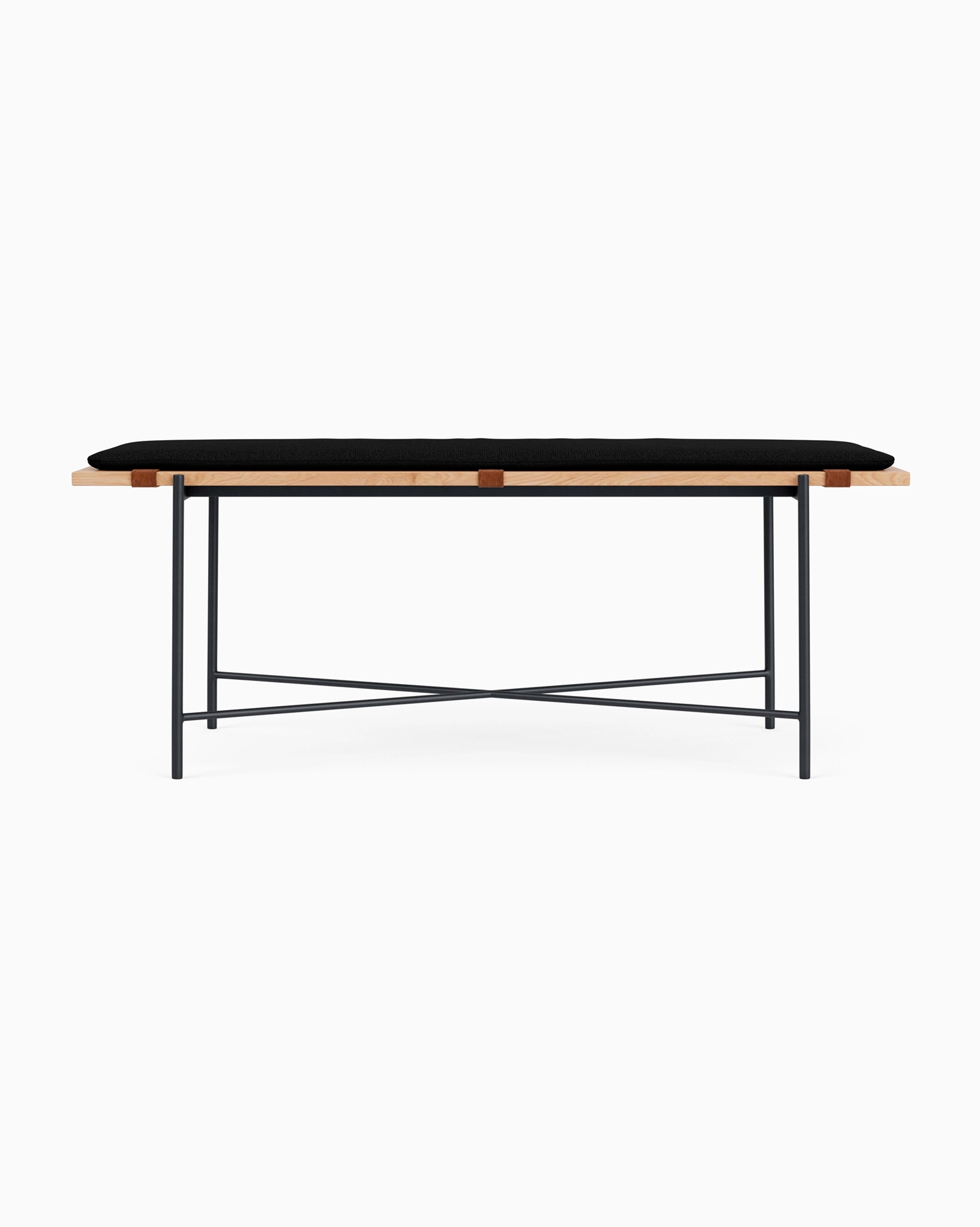 Charcoal Boucle / White Oak