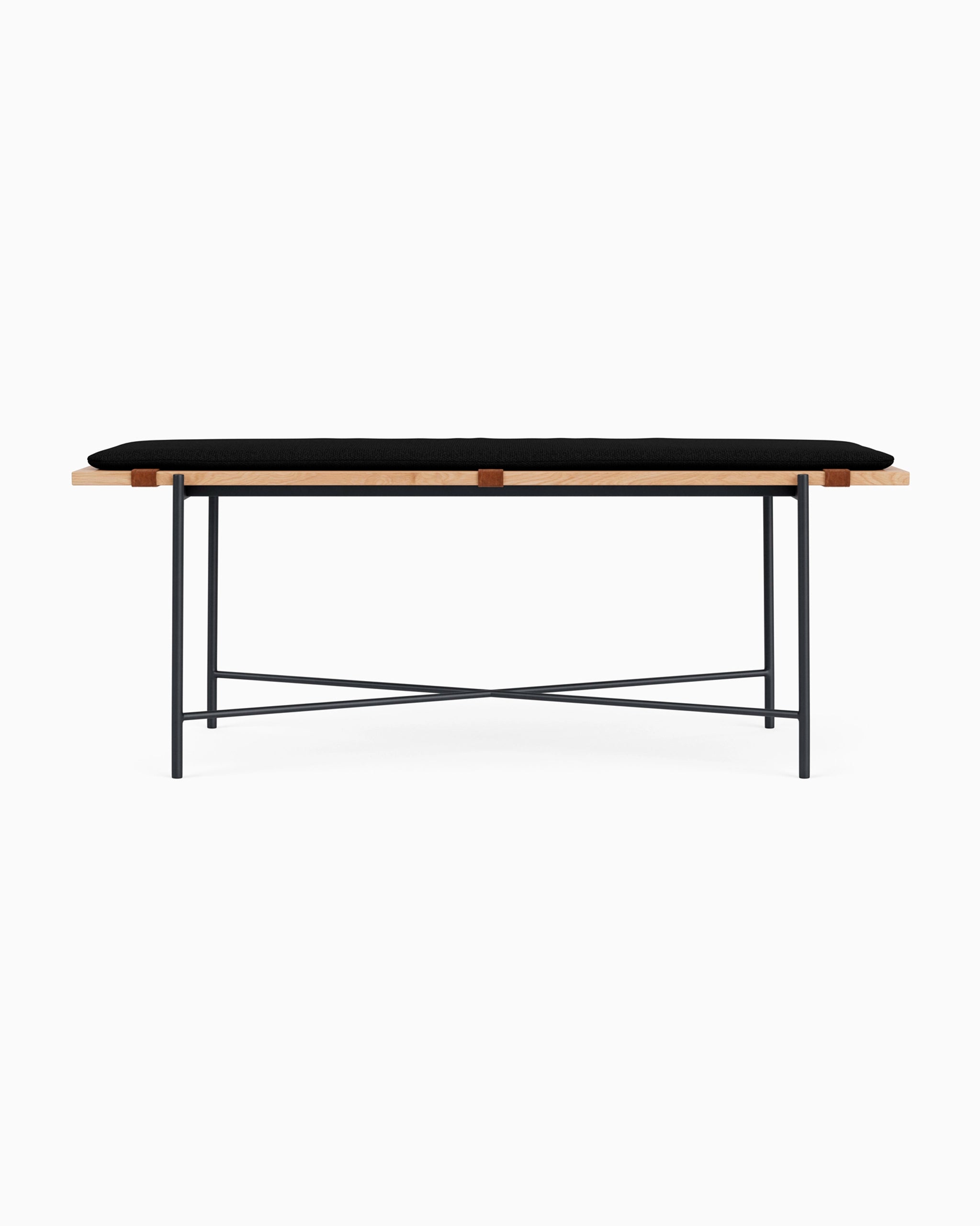 Charcoal Boucle / White Oak