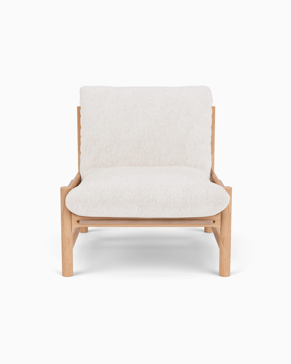 Ivory Himalaya / Vegetable Tan Leather / White Oak