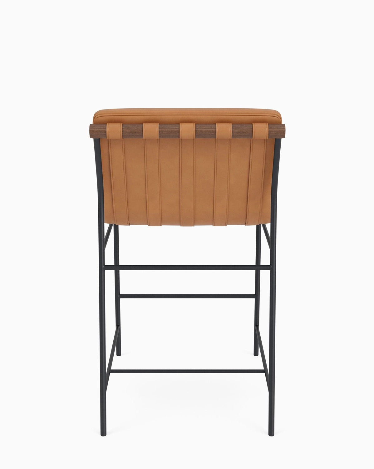 Saddle Leather / Walnut / Counter (24" Height)