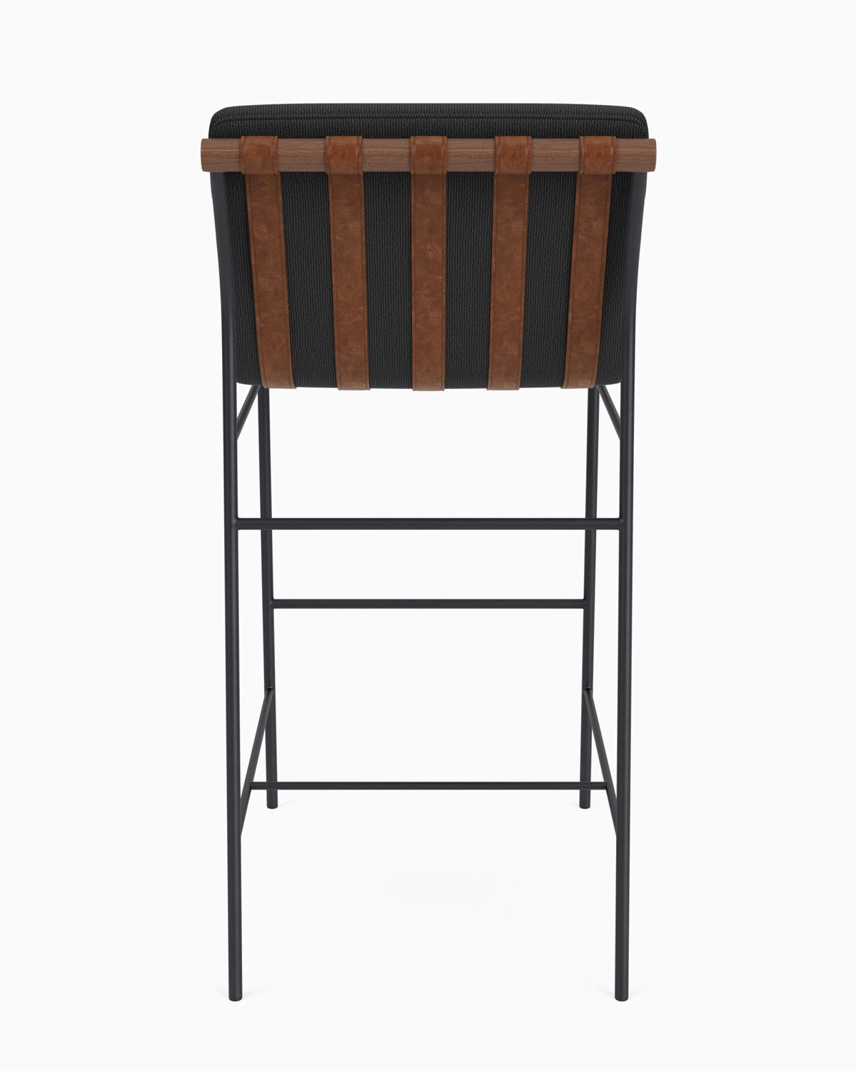 Charcoal Boucle / Walnut / Bar (30" Height)