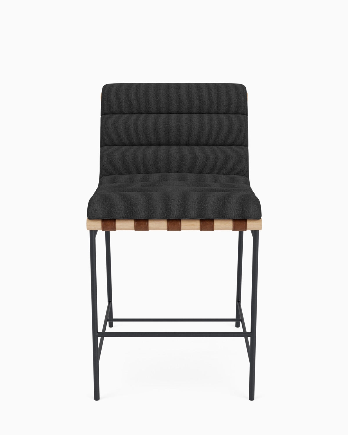 Charcoal Boucle / White Oak / Counter (24" Height)