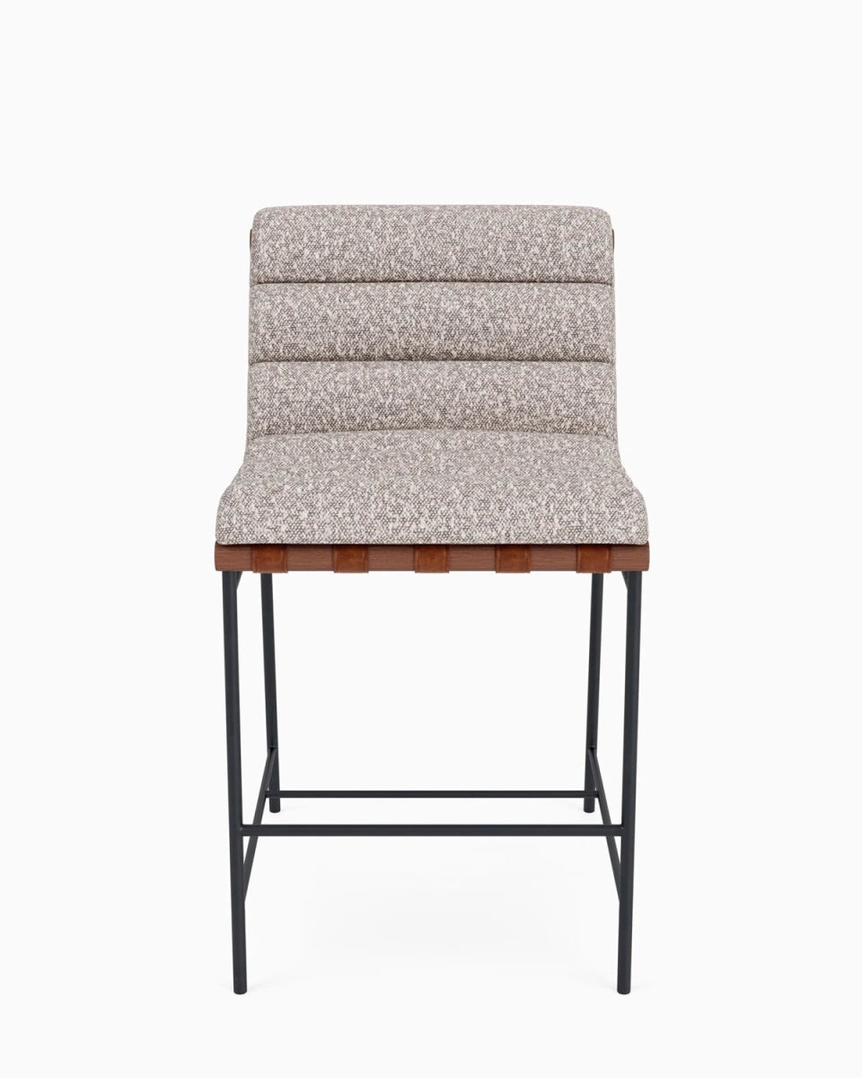 Stone Boucle / Walnut / Counter (24" Height)