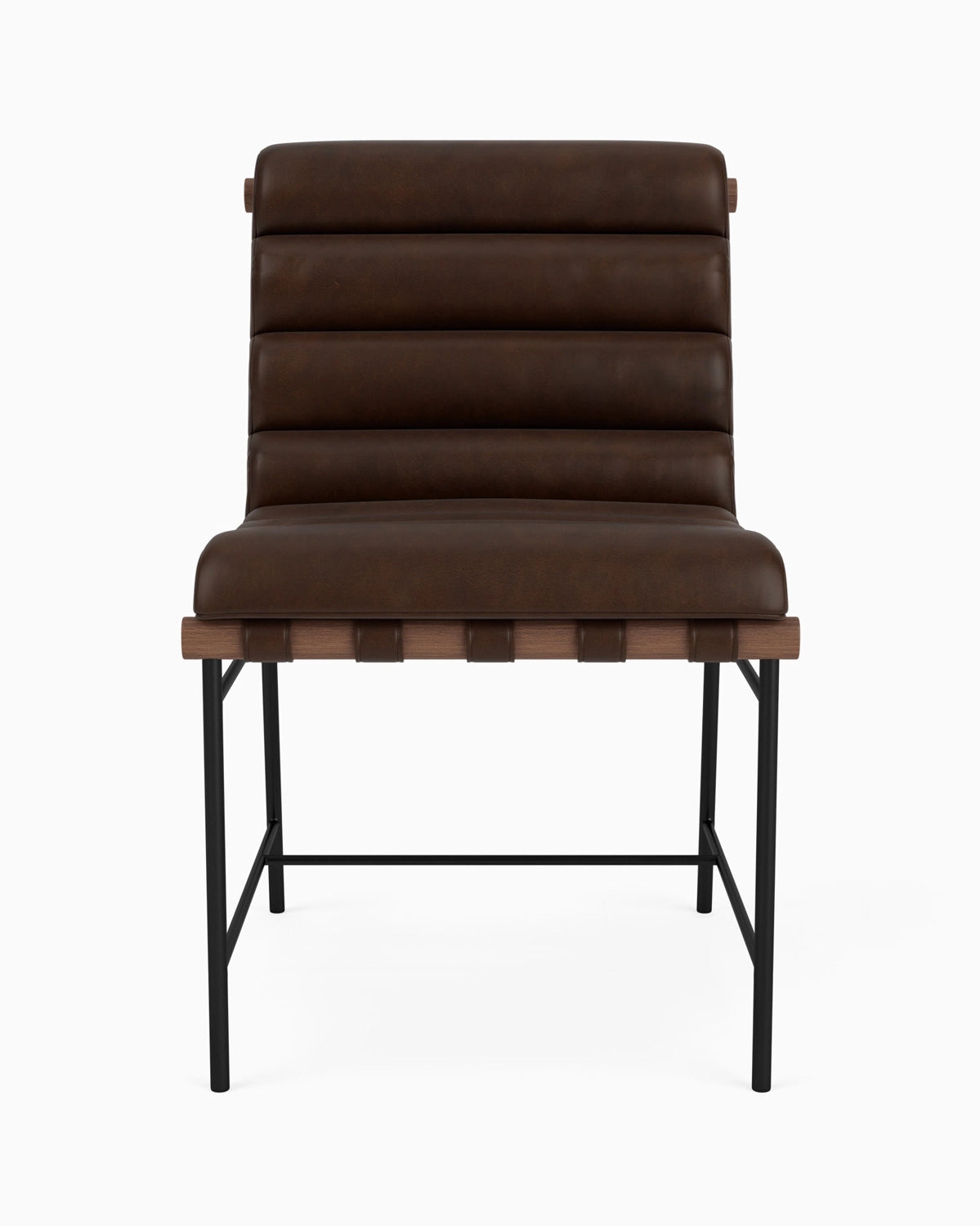 Maple Brown Leather / Walnut