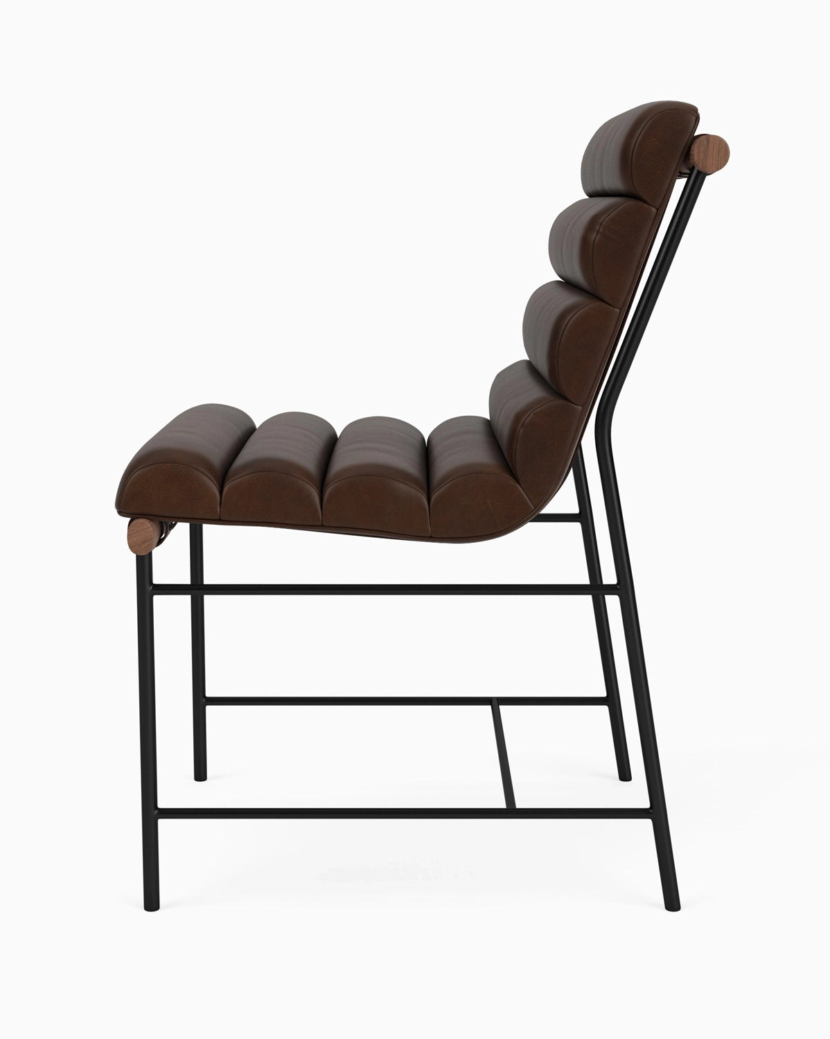 Maple Brown Leather / Walnut