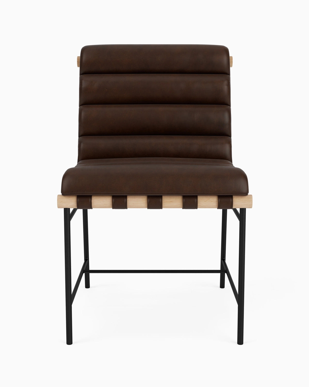 Maple Brown Leather / White Oak