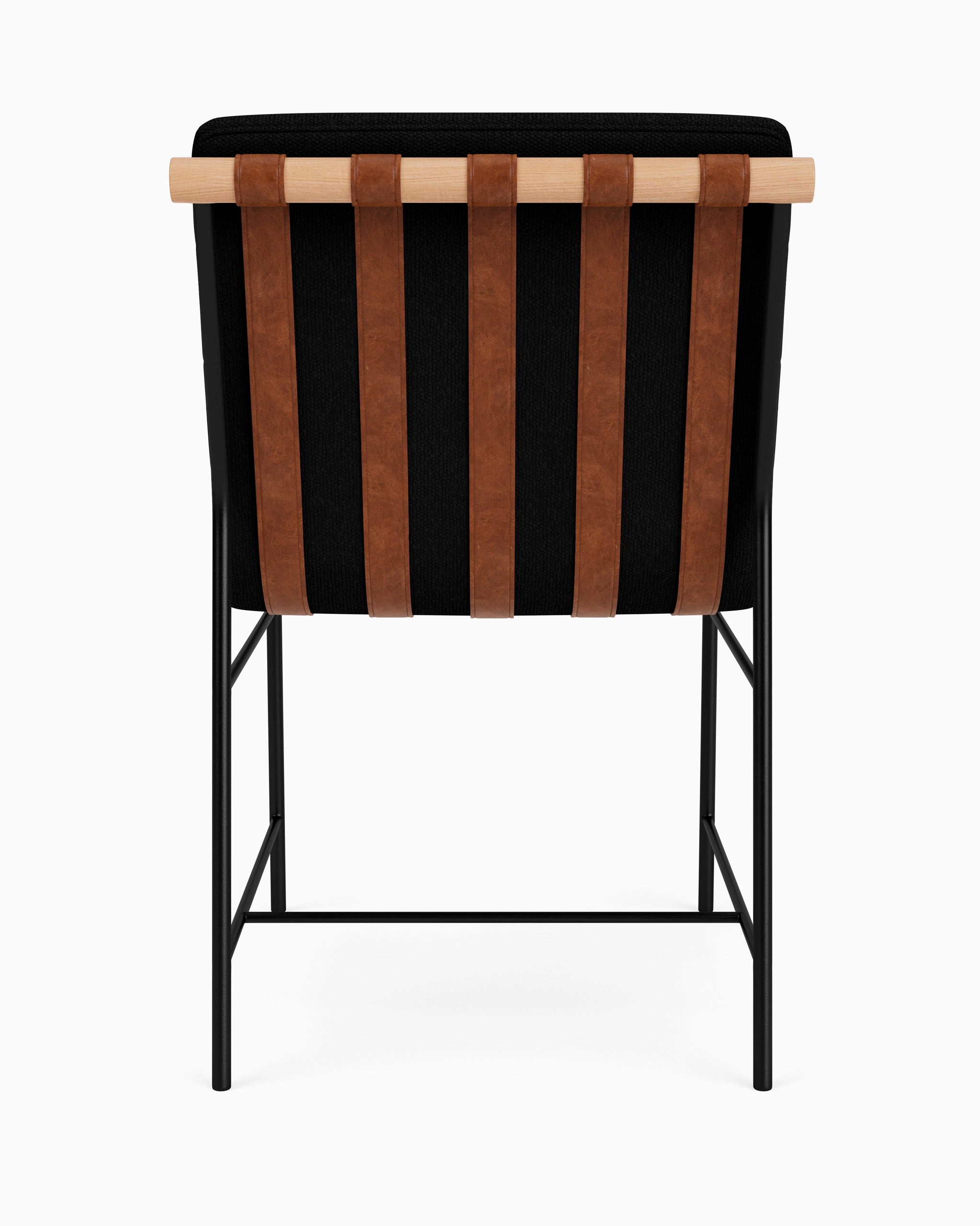 Charcoal Boucle / White Oak