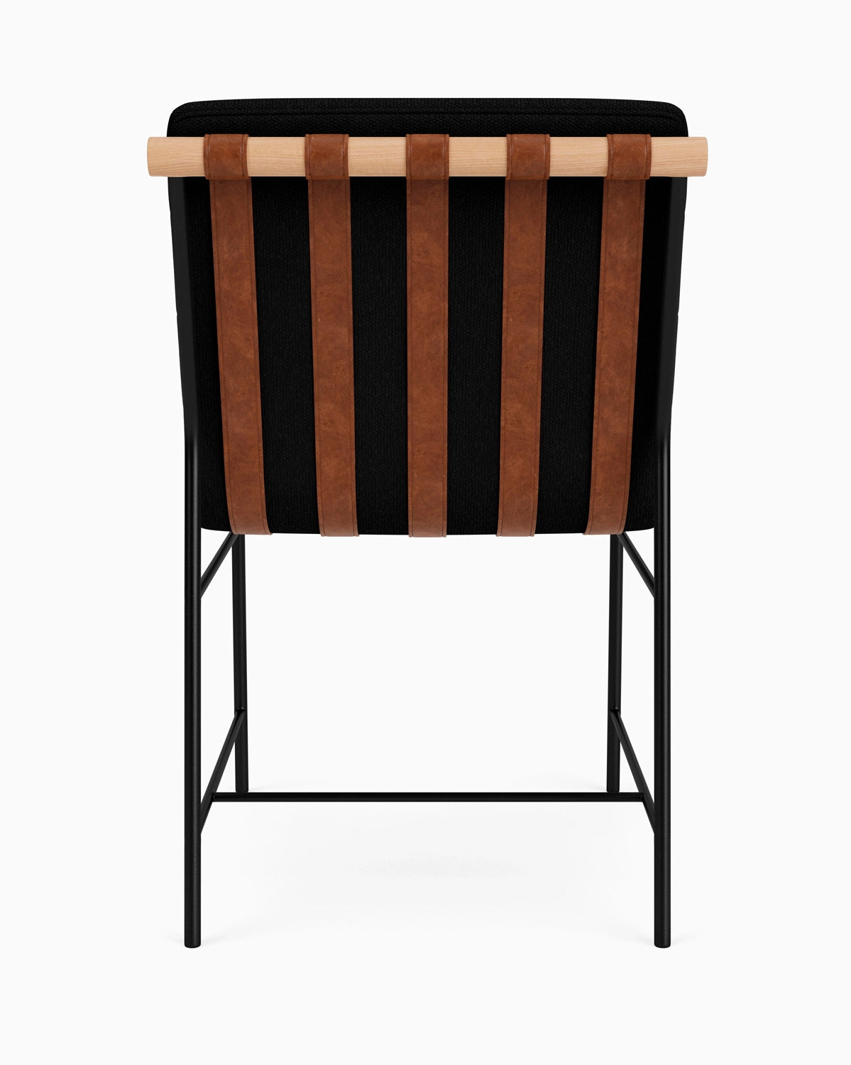 Charcoal Boucle / White Oak