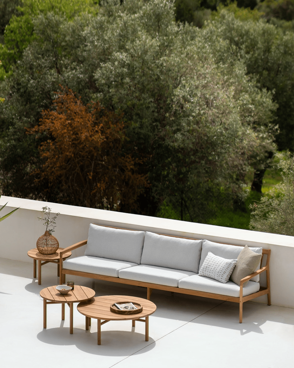 Oat Boucle / 20" x 20" / Set of 2