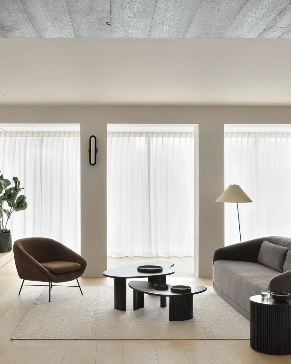 Dark Brown Mahogany / Large