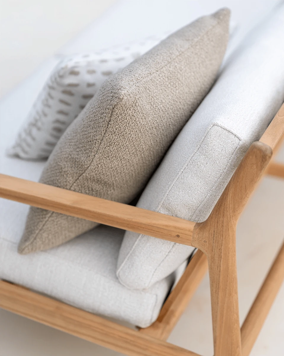 Oat Boucle / 20" x 20" / Set of 2