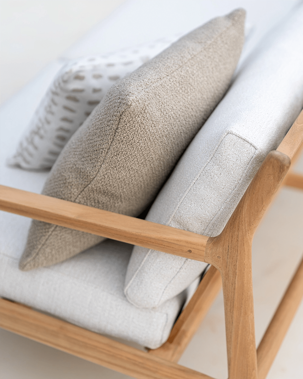 Oat Boucle / 20" x 20" / Set of 2