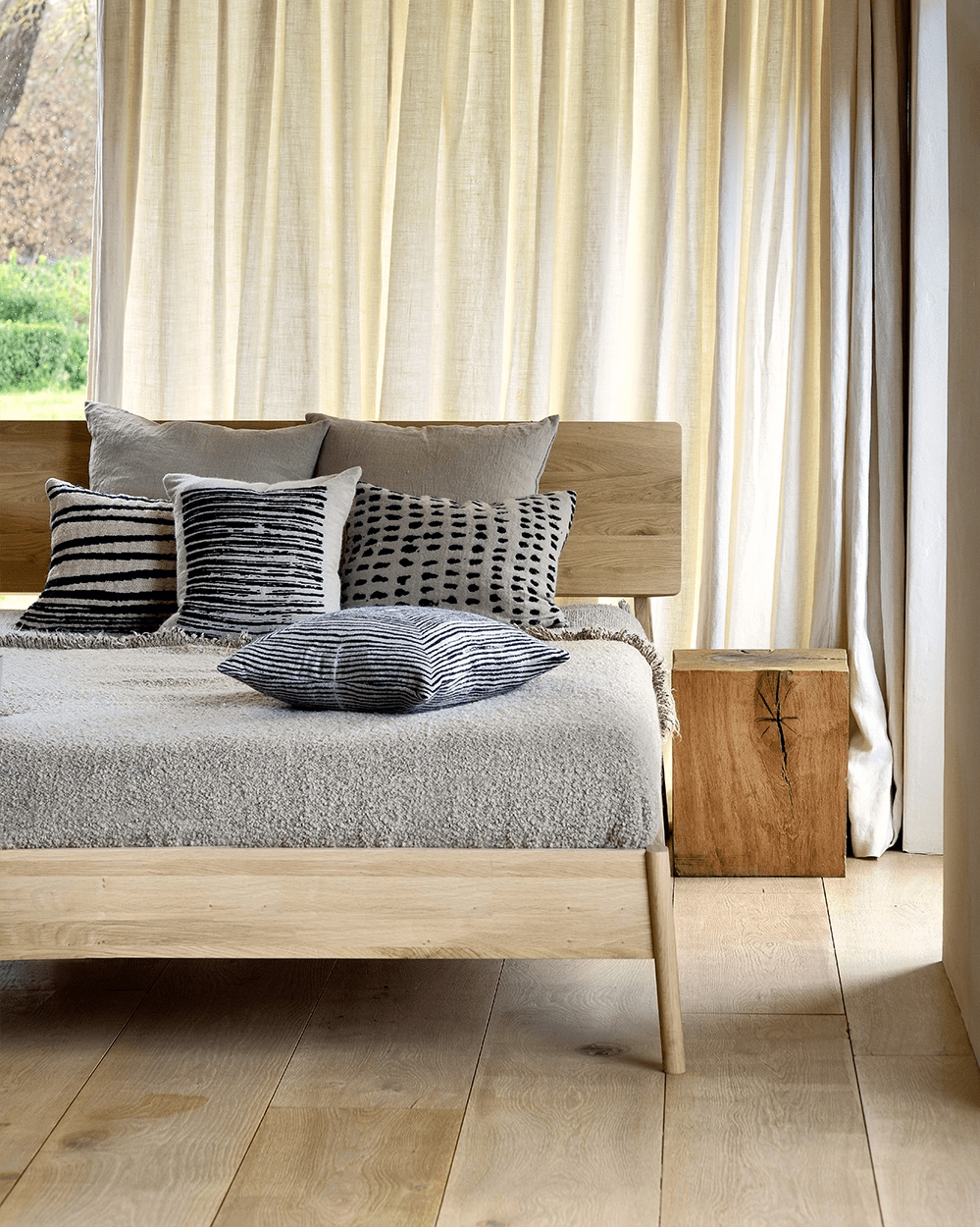 Natural Oak / King (80")