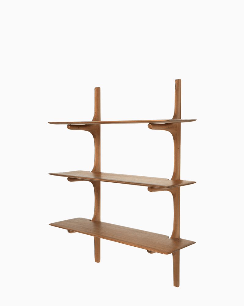 Mahogany / 3 Shelves