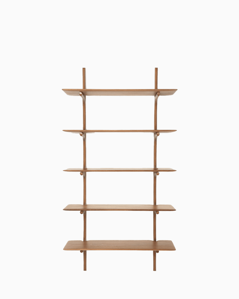 Mahogany / 5 Shelves