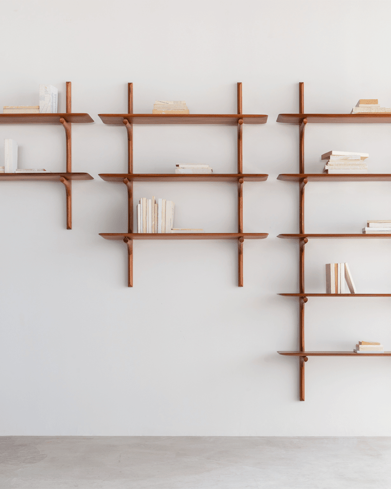 Mahogany / 2 Shelves