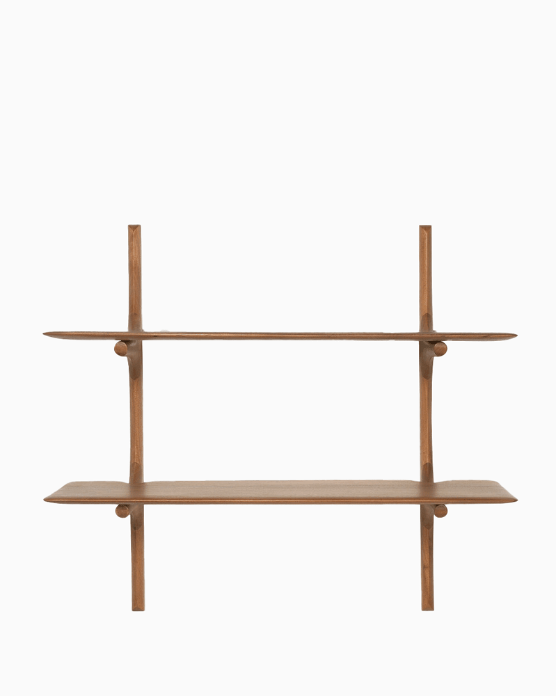 Mahogany / 2 Shelves