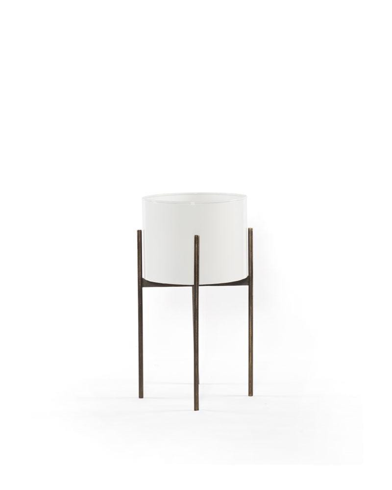 White High Gloss / Small (26")