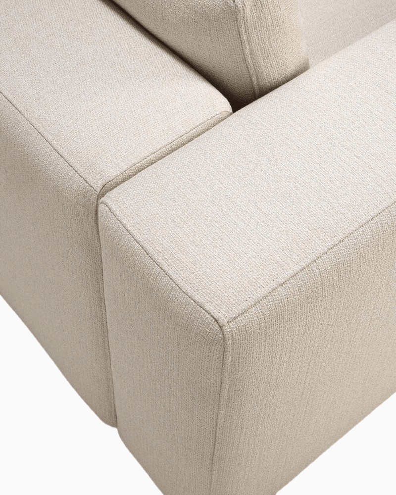 Eco Off White / End seater with R arm
