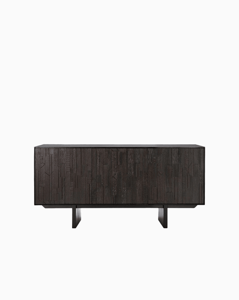 Black Teak / Three Door (67")