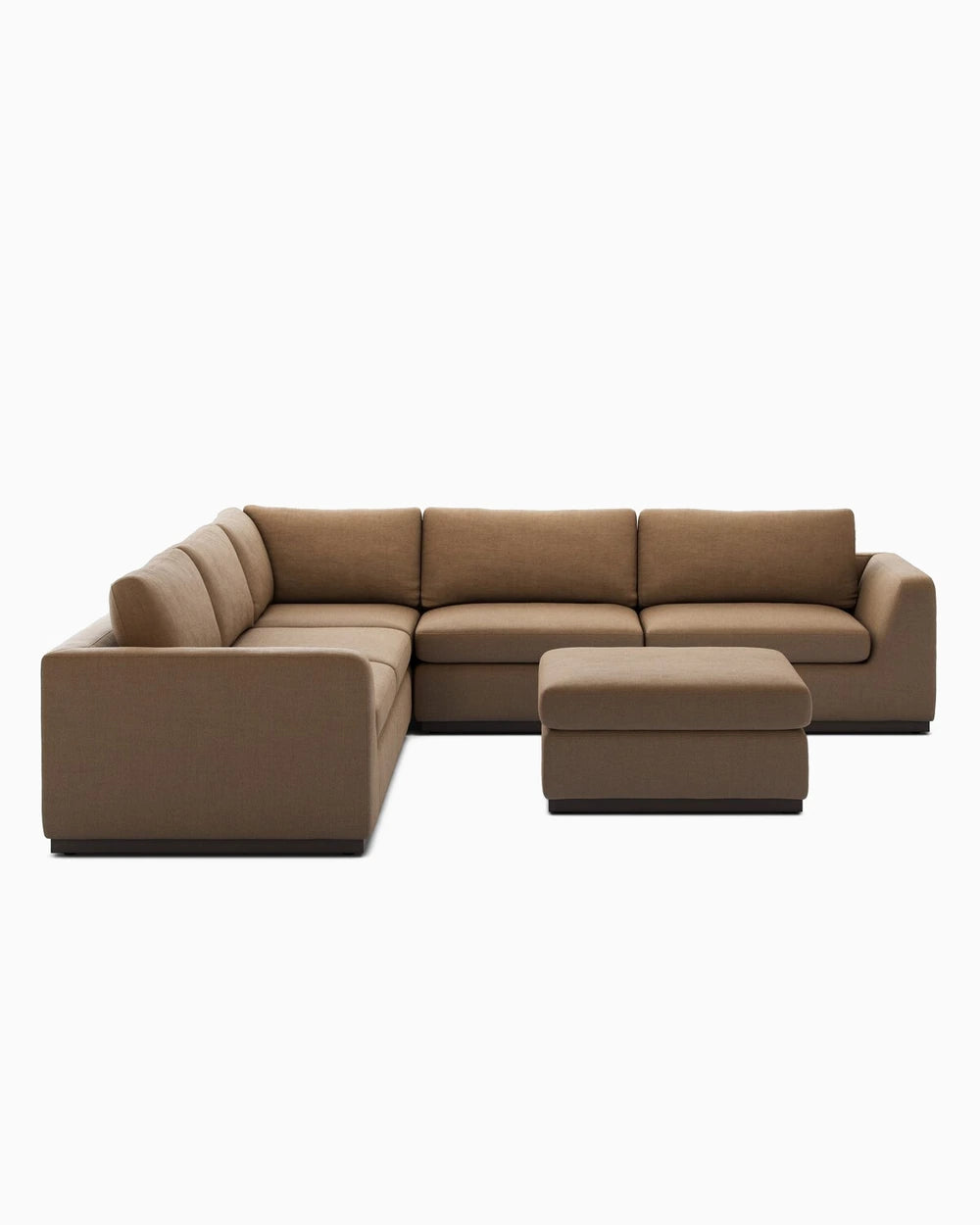Savoy Ochre / Sectional + Ottoman