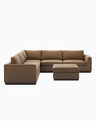 Savoy Ochre / Sectional + Ottoman