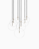 Heritage Bronze Brass / Clear Glass