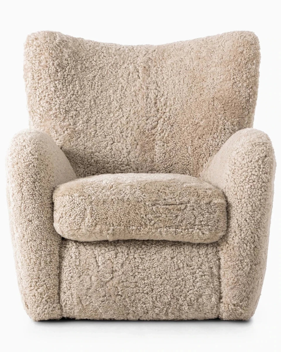 Beige Shearling