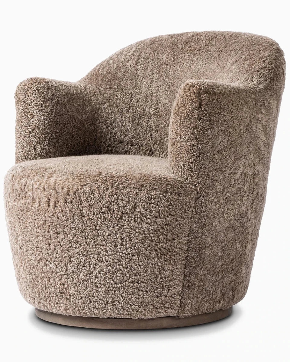 Taupe Shearling