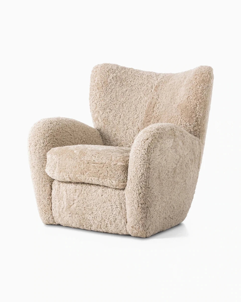 Beige Shearling