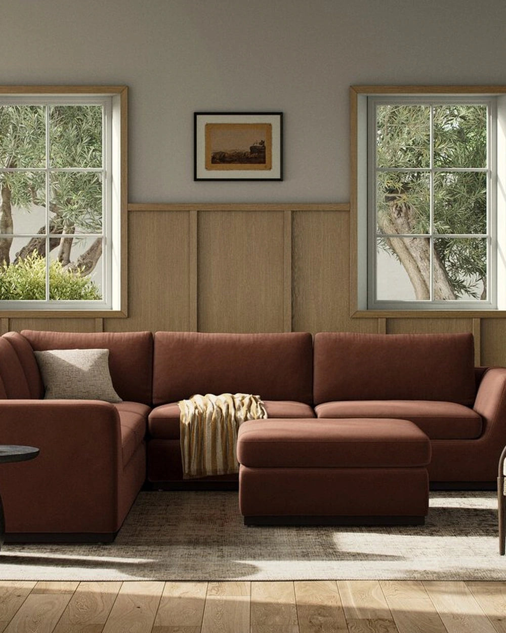 Surrey Auburn / Sectional + Ottoman