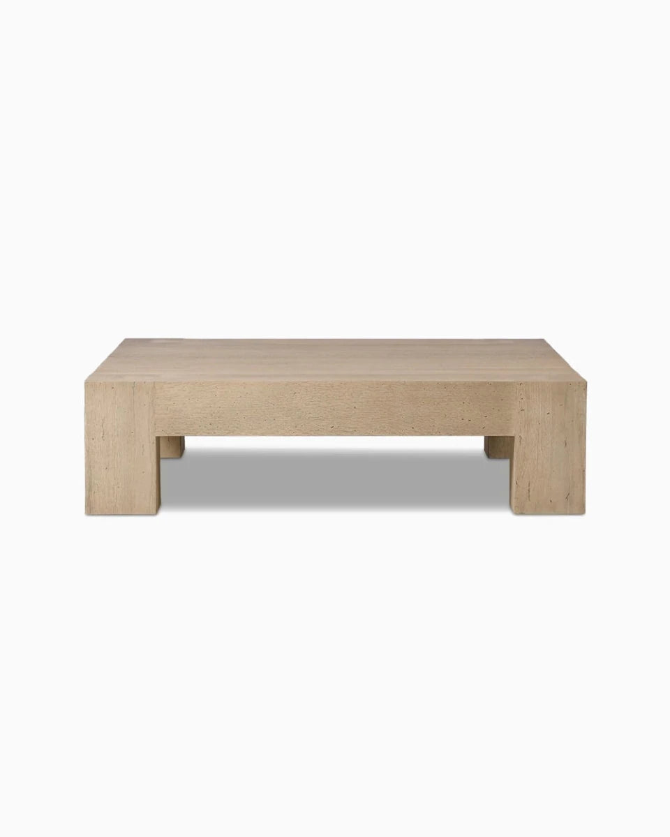 Whitewash Rustic Wormwood Oak / 55"