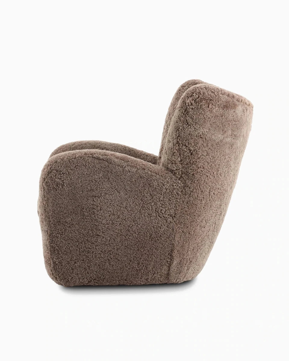 Taupe Shearling