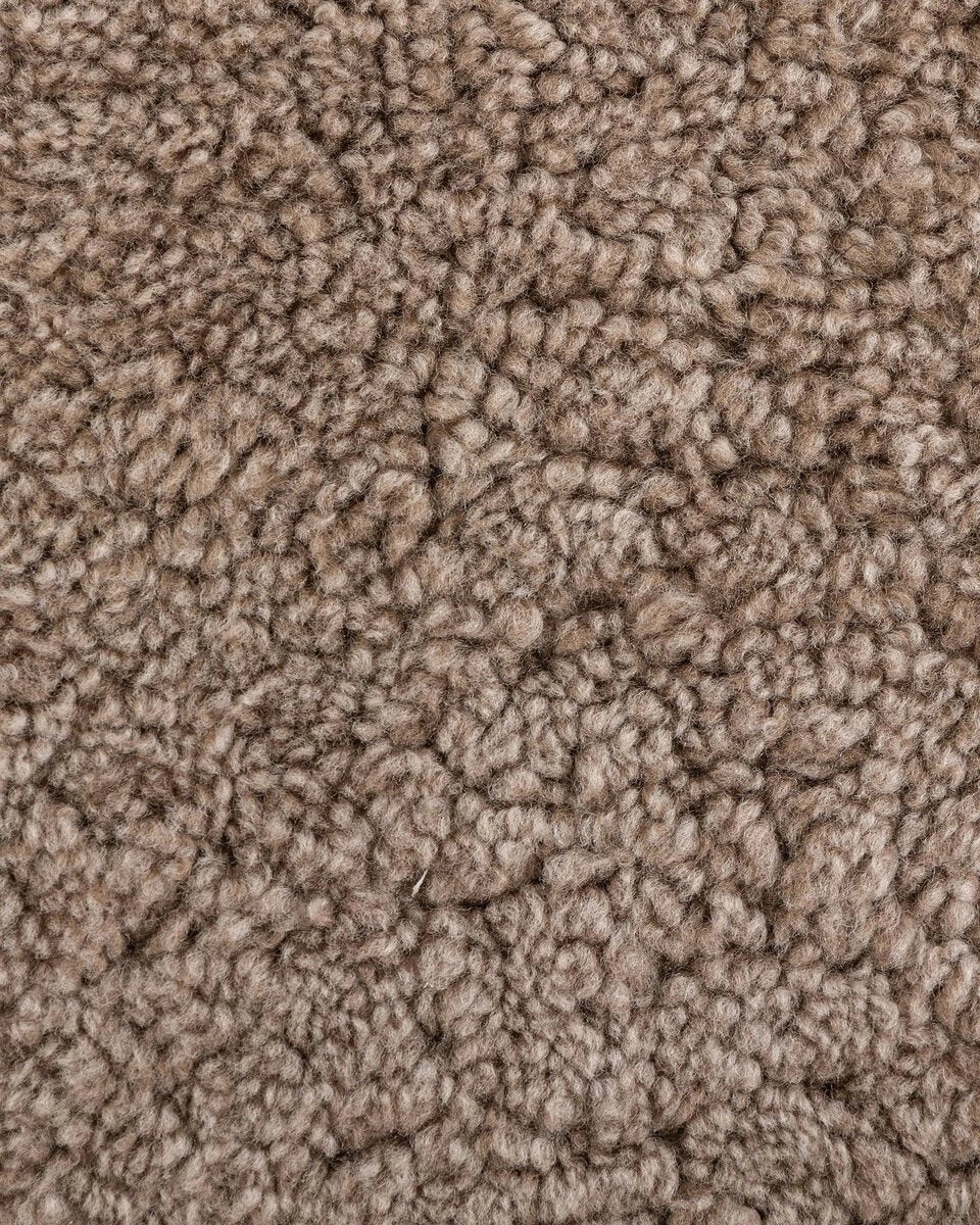Taupe Shearling / 20" x 20" / Cover + Insert