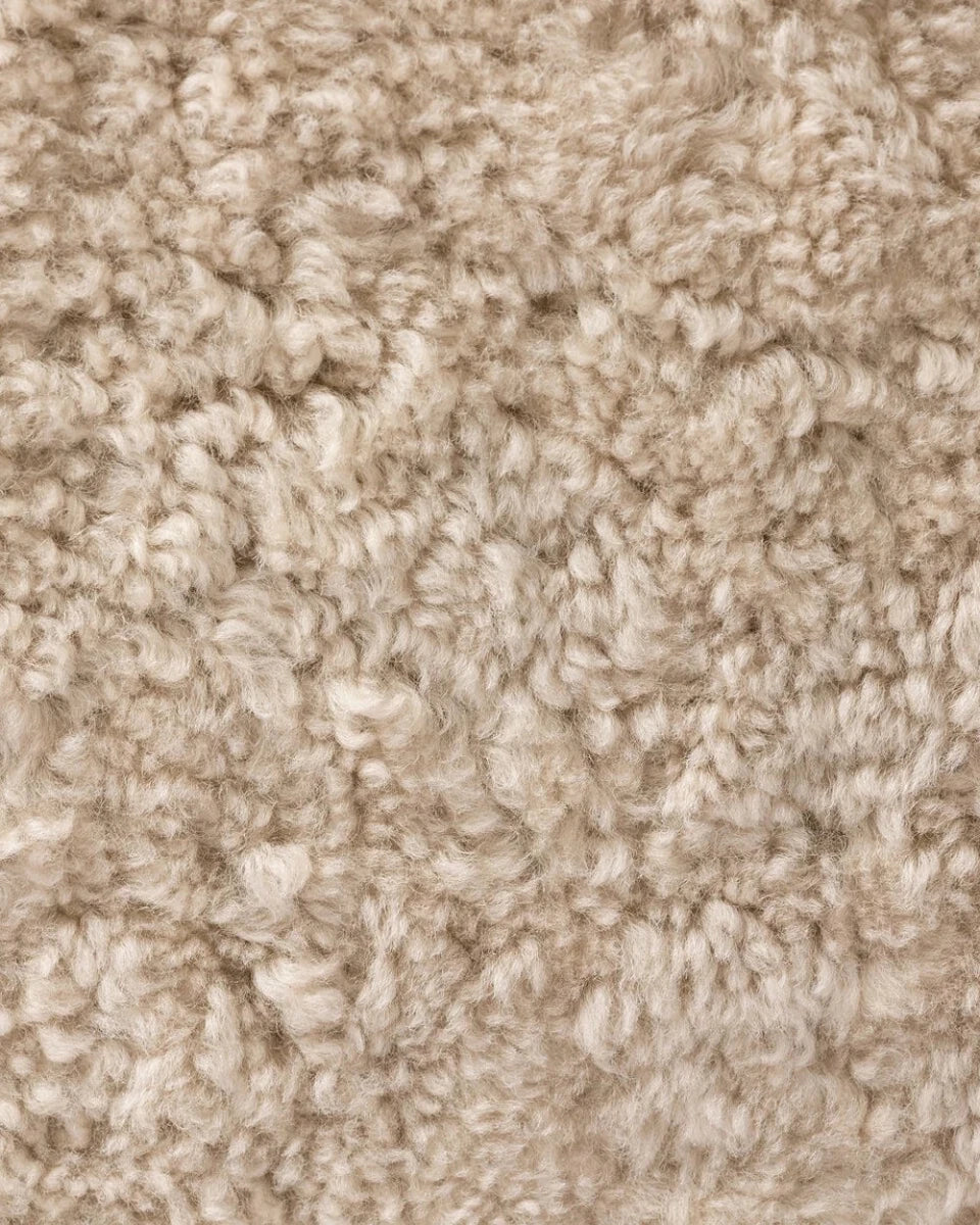 Beige Shearling