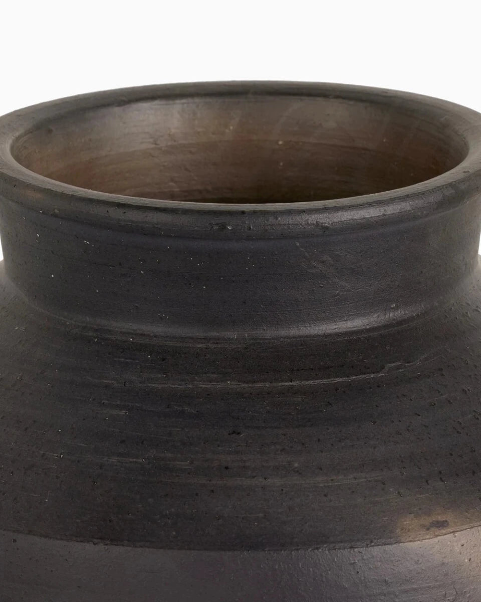 Aged Black Terracotta