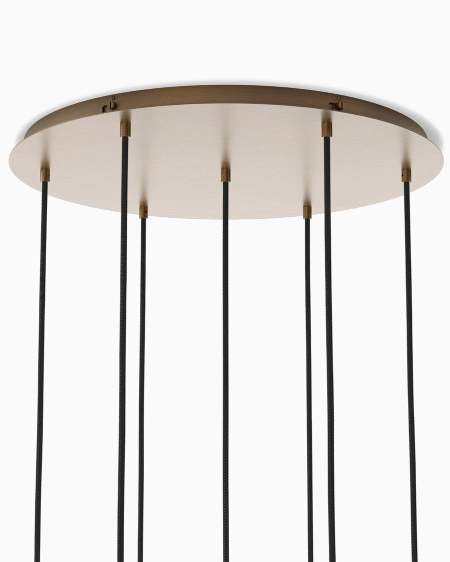 Heritage Bronze Brass / Clear Glass