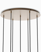 Heritage Bronze Brass / Organic Glass