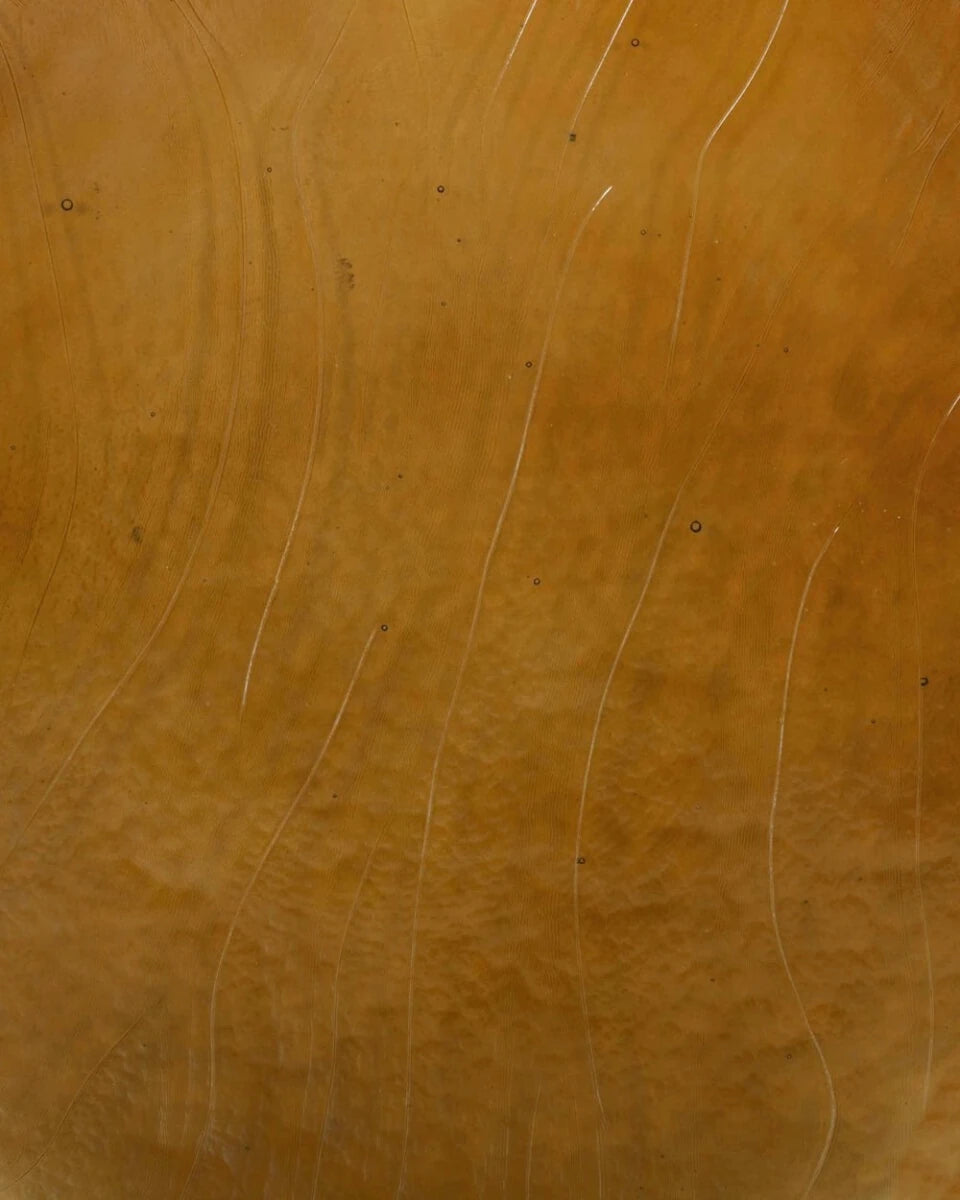 Amber Cast Glass / Large