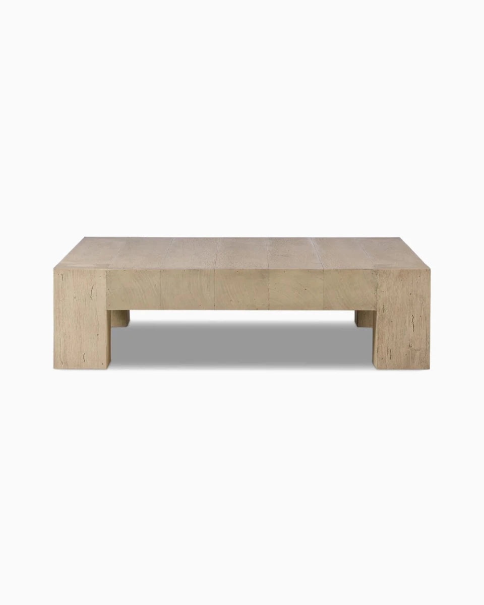 Whitewash Rustic Wormwood Oak / 55"