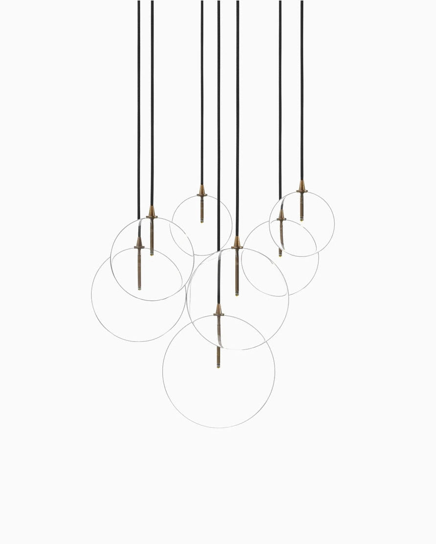 Heritage Bronze Brass / Clear Glass