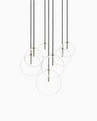 Heritage Bronze Brass / Clear Glass