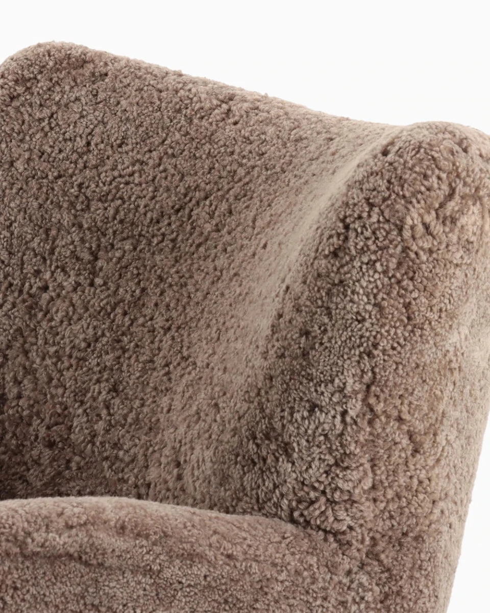 Taupe Shearling