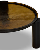 Amber Cast Glass
