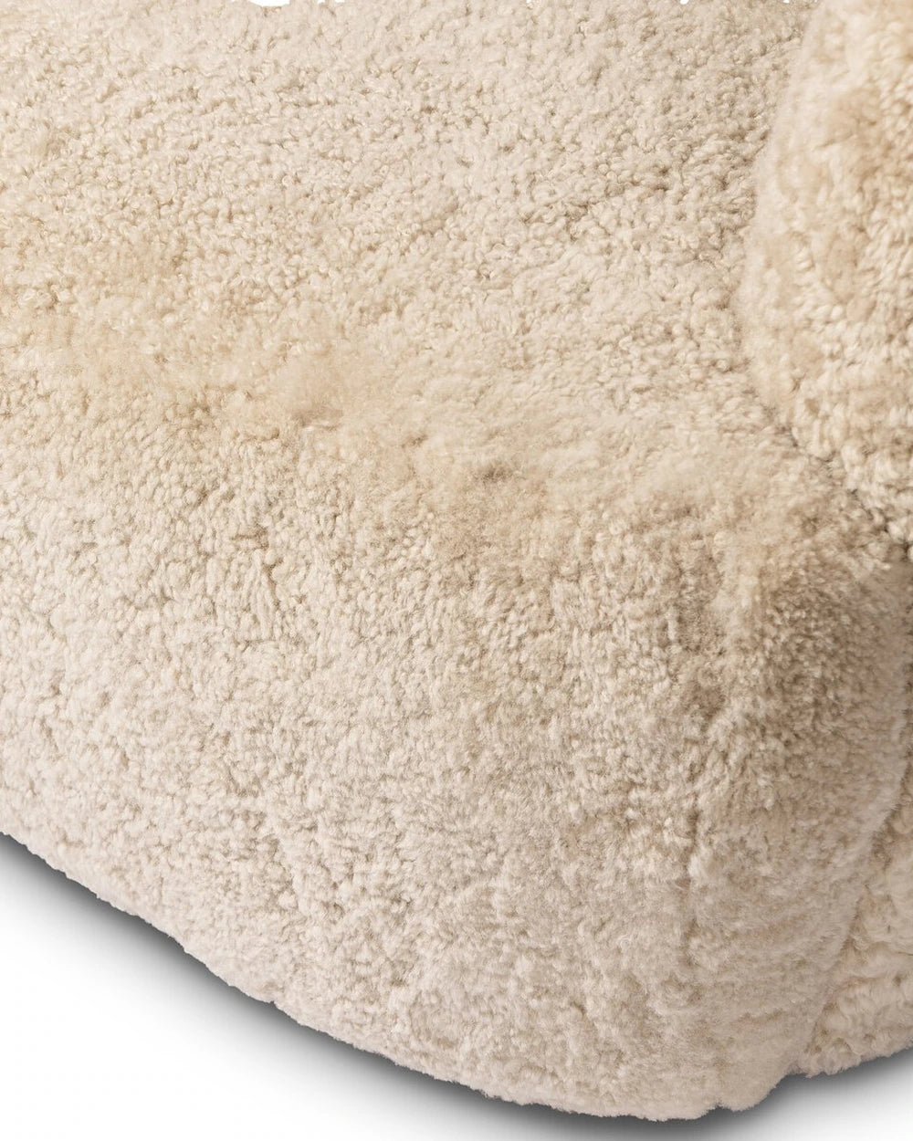 Beige Shearling