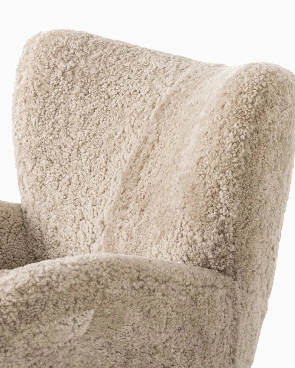 Beige Shearling